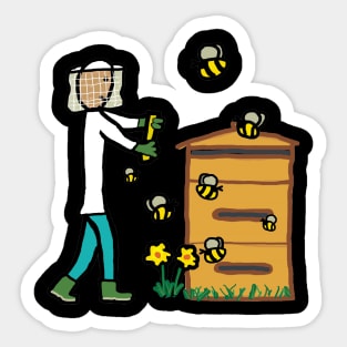 Beekeeping Sticker